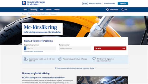 försäkring för mc